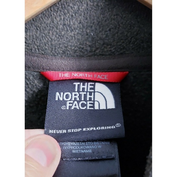 The North Face Campbell Brown 1/2 Zip Fleece Pullover Men's size LARGE - Picture 5 of 7